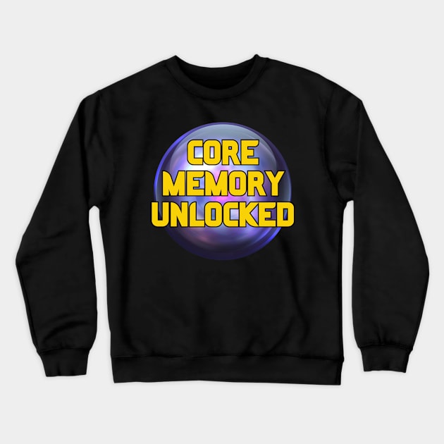 Core Memory Unlocked Crewneck Sweatshirt by Spatski